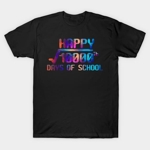 Math Formula 100 Days Of School Teacher Boy Girl Gift T-Shirt by issambak